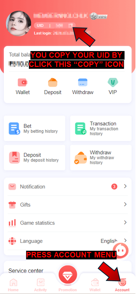 /support/How To Check okwin ID Account1.png